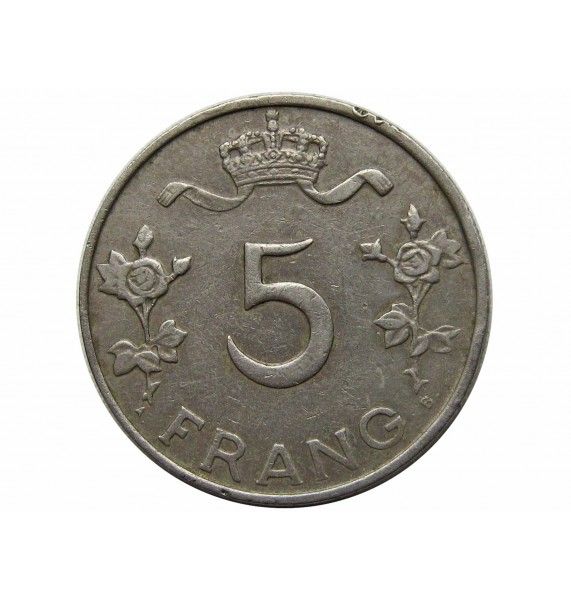 Люксембург 5 франков 1949 г.