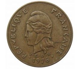 Новая Каледония 100 франков 1976 г.