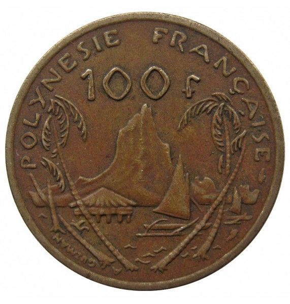 Французская Полинезия 100 франков 1992 г.