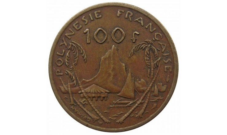 Французская Полинезия 100 франков 1992 г. Французская Полинезия 100 франков 1992 г.