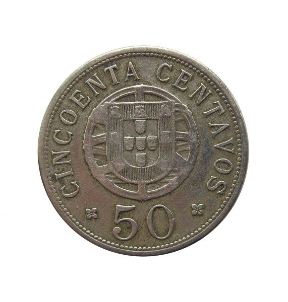 Ангола 50 сентаво 1928 г.
