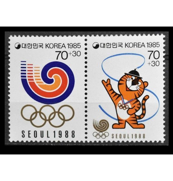 Южная Корея 1985 г. "Летние Олимпийские игры 1988, Сеул" Южная Корея 1985 г. "Летние Олимпийские игры 1988, Сеул"