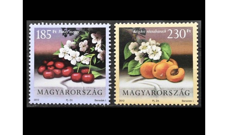 Венгрия 2012 г. "Флора в искусстве Венгрии"