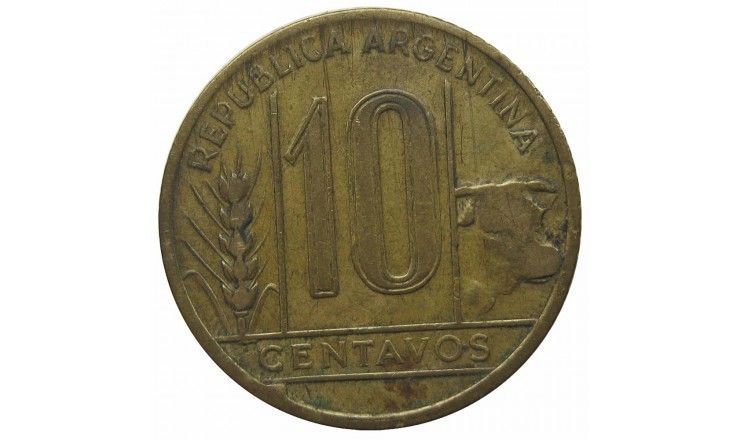 Аргентина 10 сентаво 1943 г.