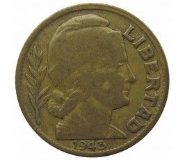 Аргентина 10 сентаво 1943 г.