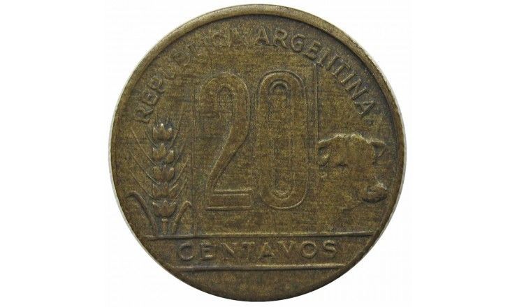 Аргентина 20 сентаво 1950 г.