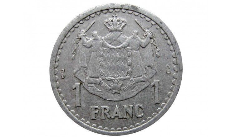 Монако 1 франк 1943 г. 