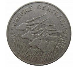 ЦАР 100 франков 1988 г.