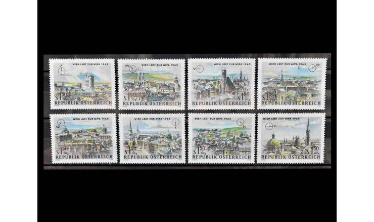 Австрия 1964 г. "Венская международная выставка марок WIPA 1965"