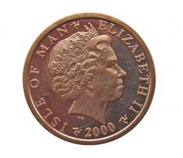 Остров Мэн 1 пенни 2000 г. AА