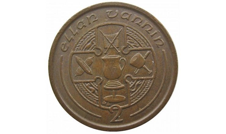 Остров Мэн 2 пенса 1993 г. АА