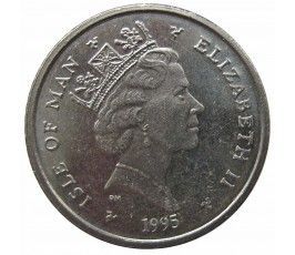 Остров Мэн 5 пенсов 1995 г. AA