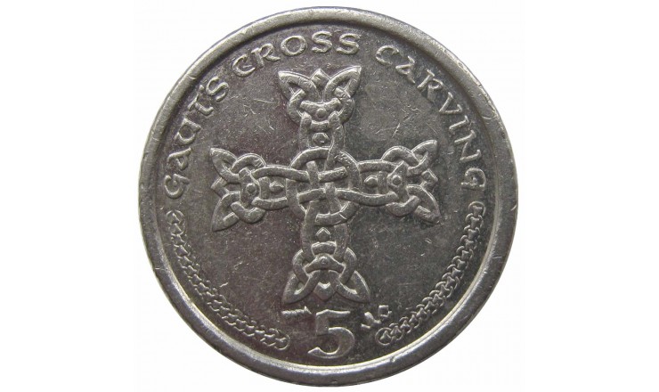 Остров Мэн 5 пенсов 2000 г.  AC