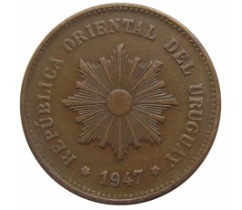 Уругвай 5 сентесимо 1947 г.