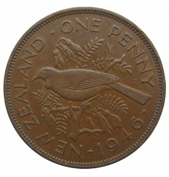 Новая Зеландия 1 пенни 1946 г.