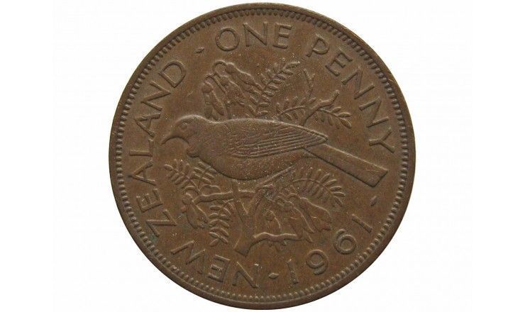 Новая Зеландия 1 пенни 1961 г.