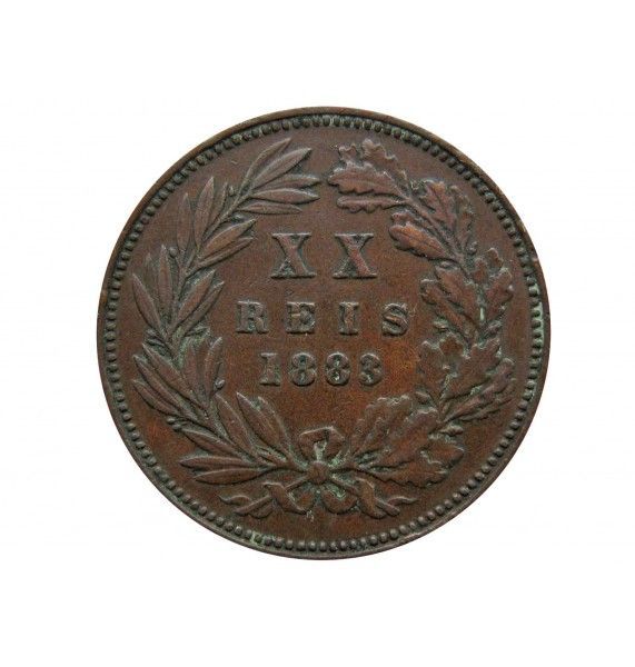 Португалия 20 рейс 1883 г.