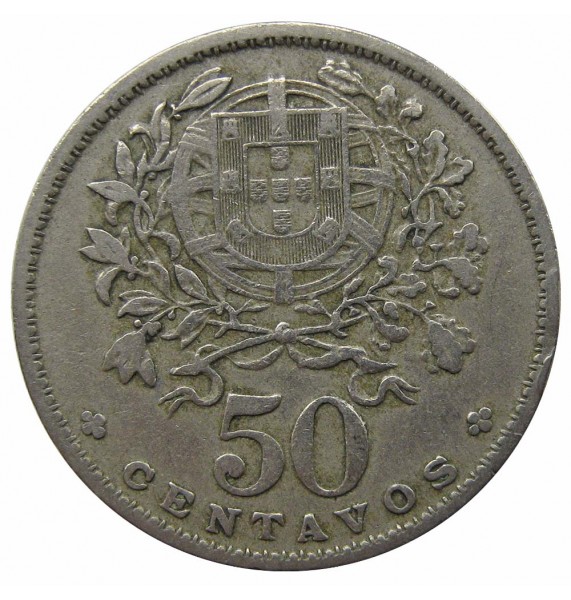 Португалия 50 сентаво 1956 г.