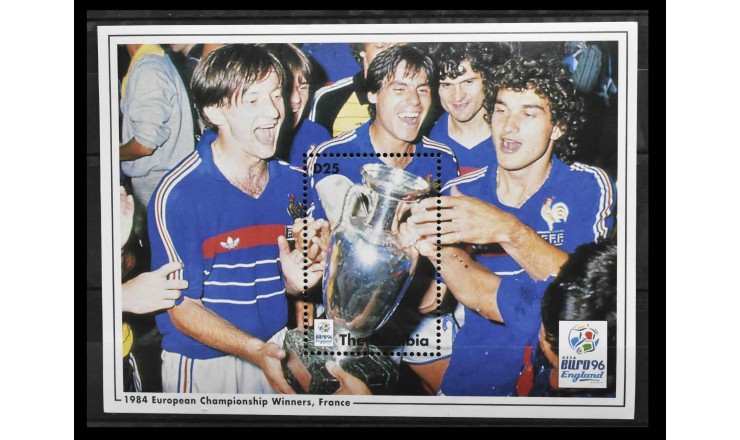 Гамбия 1996 г. "Чемпионат Европы по футболу , Англия"