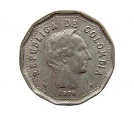 Колумбия 50 сентаво 1970 г.