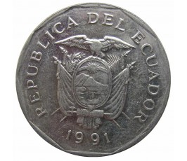 Эквадор 10 сукре 1991 г.