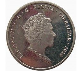 Гибралтар 10 пенсов 2019 г. (Островные игры) Гибралтар 10 пенсов 2019 г. (Островные игры)