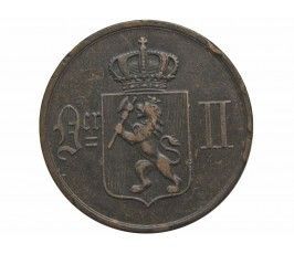 Норвегия 5 эре 1896 г.