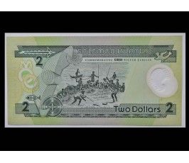 Соломоновы острова 2 доллара 2001 г.