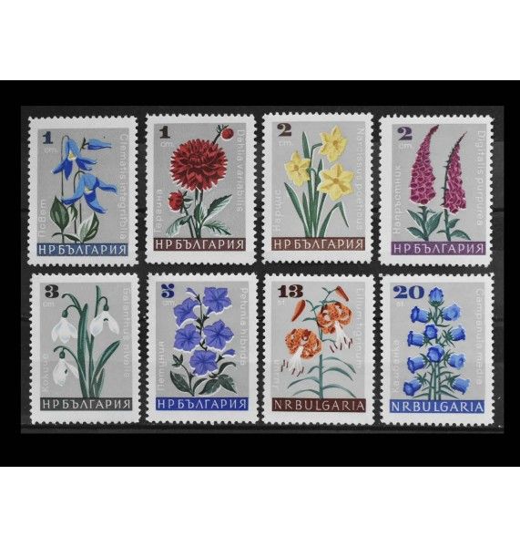 Болгария 1966 г. "Цветы"