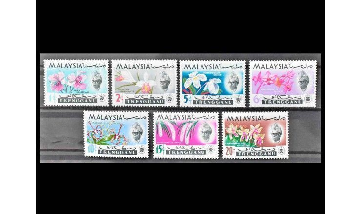 Малайзия (Тренгану) 1965 г. "Орхидеи"