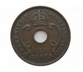 Британская Восточная Африка 10 центов 1924 г.