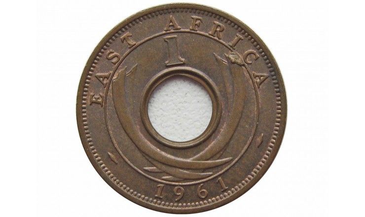 Британская Восточная Африка 1 цент 1961 г.