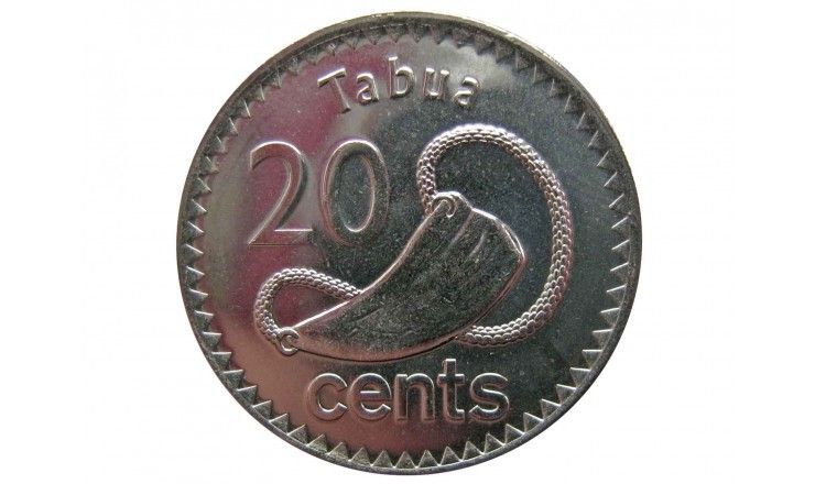 Фиджи 20 центов 2012 г.