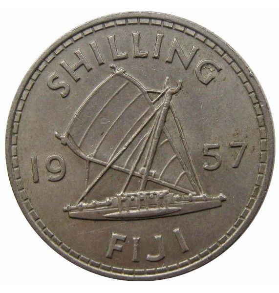 Фиджи 1 шиллинг 1957 г.