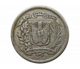 Доминиканская республика 25 сентаво 1952 г.