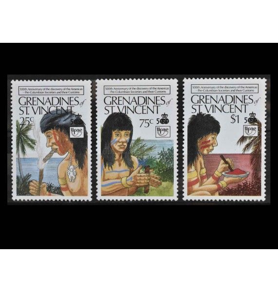 Гренадины и Сент Винсент 1989 г. "500-летие открытия Америки Колумбом" 