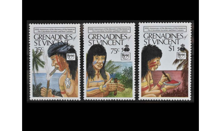Гренадины и Сент Винсент 1989 г. "500-летие открытия Америки Колумбом" 
