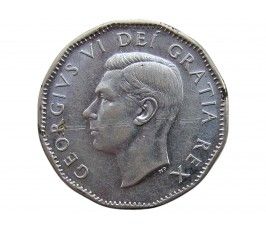 Канада 5 центов 1952 г.