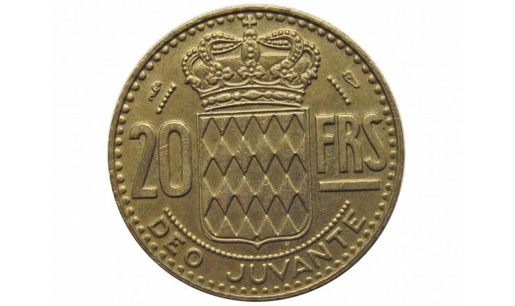 Монако 20 франков 1951 г.