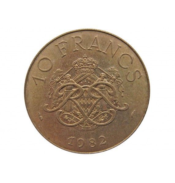 Монако 10 франков 1982 г.