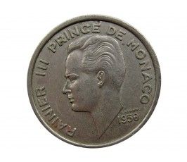 Монако 100 франков 1956 г.