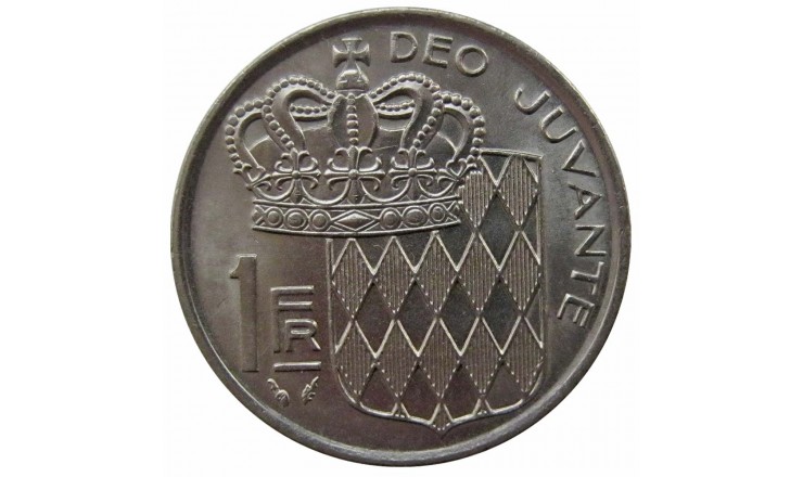 Монако 1 франк 1975 г. Монако 1 франк 1975 г.