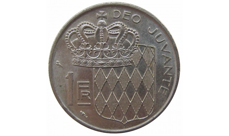 Монако 1 франк 1966 г. Монако 1 франк 1966 г.