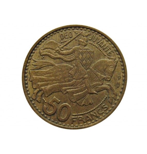 Монако 50 франков 1950 г.
