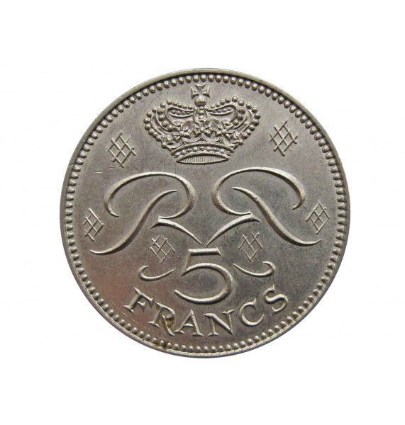 Монако 5 франков 1971 г.