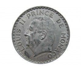 Монако 5 франков 1945 г.