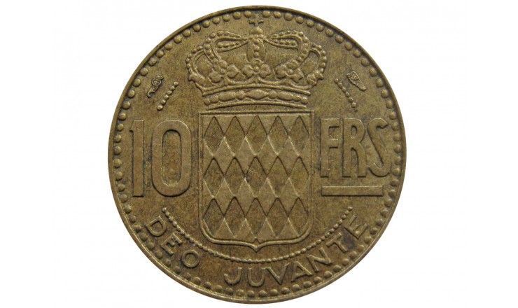 Монако 10 франков 1950 г.