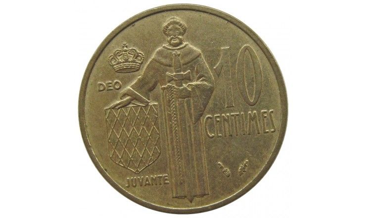 Монако 10 сантимов 1978 г. Монако 10 сантимов 1978 г.