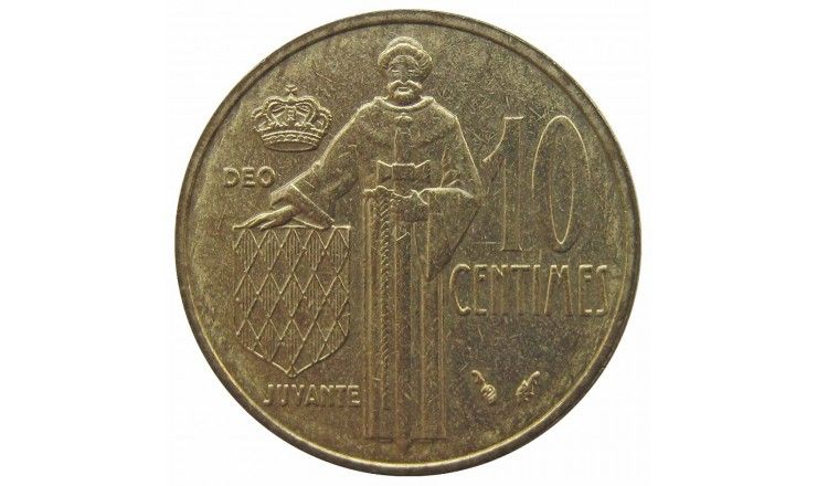 Монако 10 сантимов 1979 г. Монако 10 сантимов 1979 г.