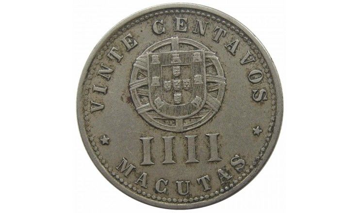 Ангола 20 сентаво (4 макута) 1927 г.